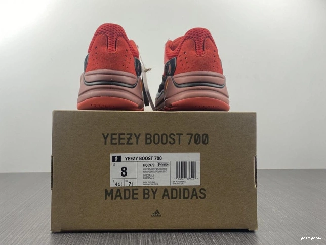 700 HQ6979 Yeezy Hi-Res Adidas Boost Red 0910